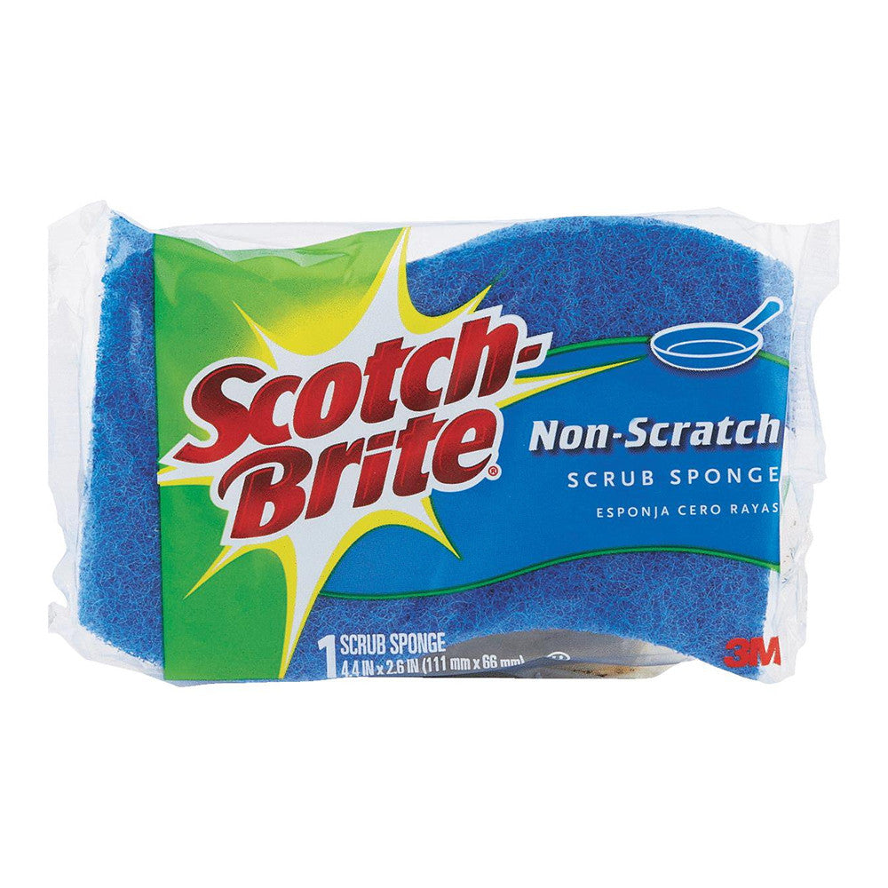 Scotch Brite Non Scratch Scrub Sponge, 1 Ea